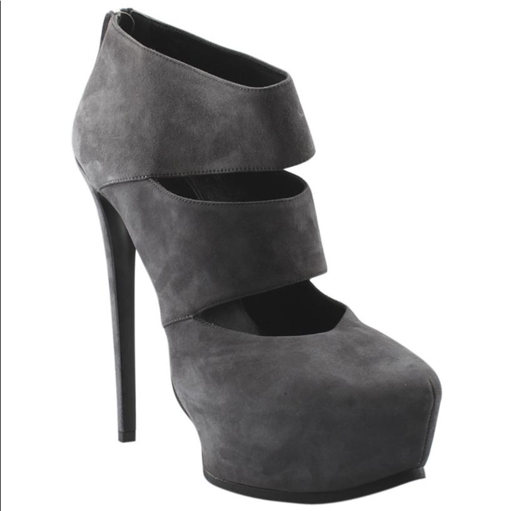 Roberto Cavalli suede booties